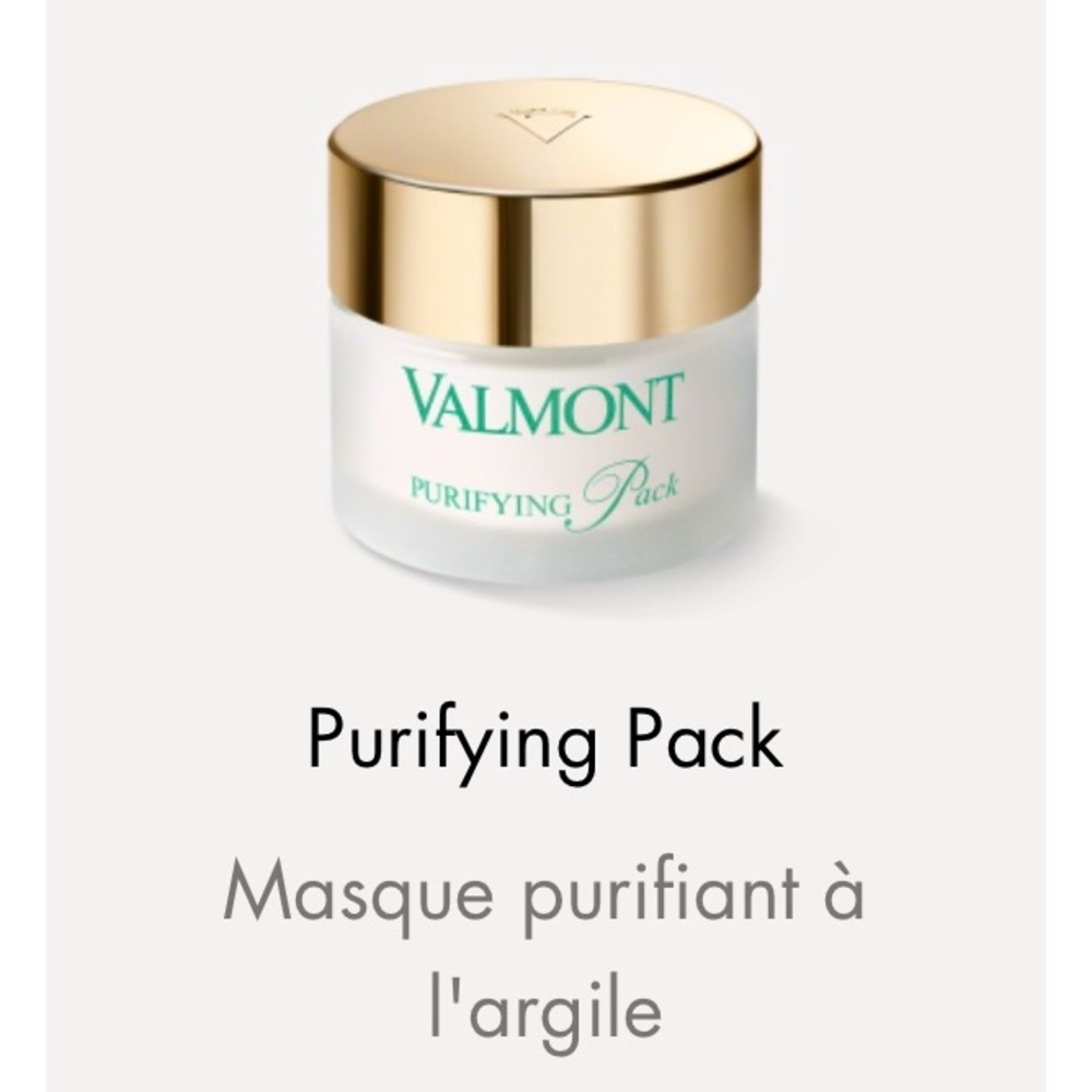 Valmont - Neuf - Face Exfoliant et Purifying Pack